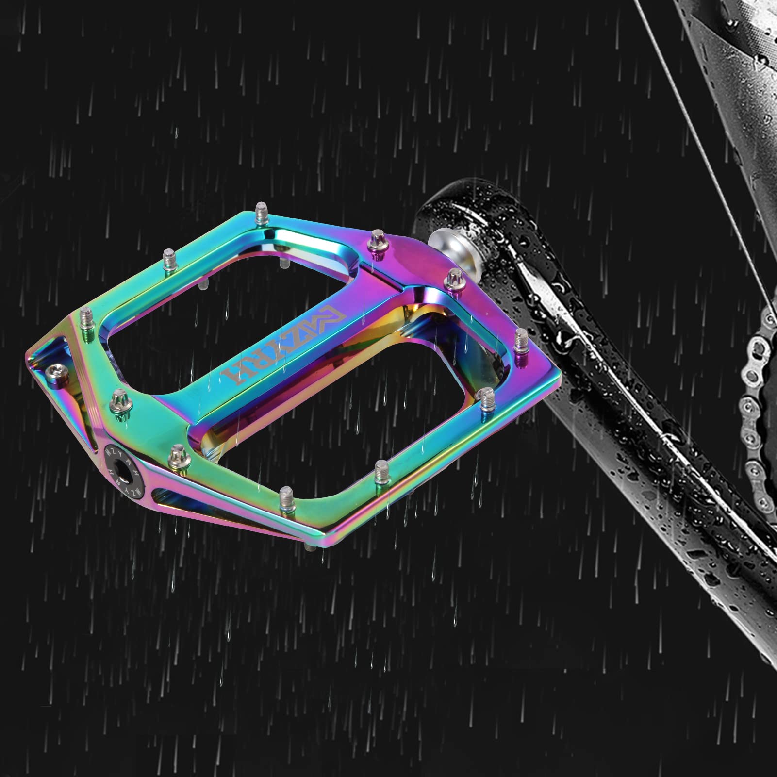 MZYRH close-up of CNC aluminum body and materials for lightweight strength