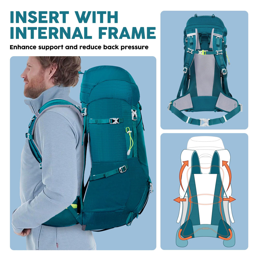 N NEVO RHINO breathable back panel highlighting ventilation and comfort benefit