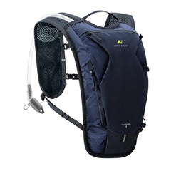 N NEVO RHINO front view showing slim pack and quick-access pockets for organized storage