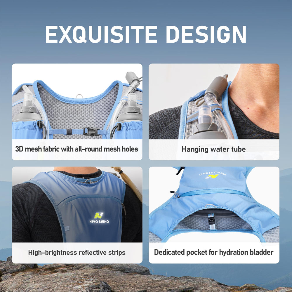 N NEVO RHINO vest on model to show true size and low-profile carry