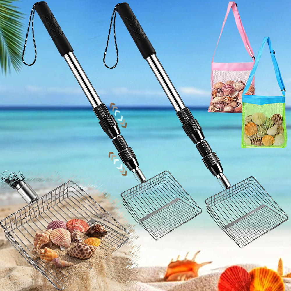 Nafhone front view of two packaged sifters showing kit and portability benefit