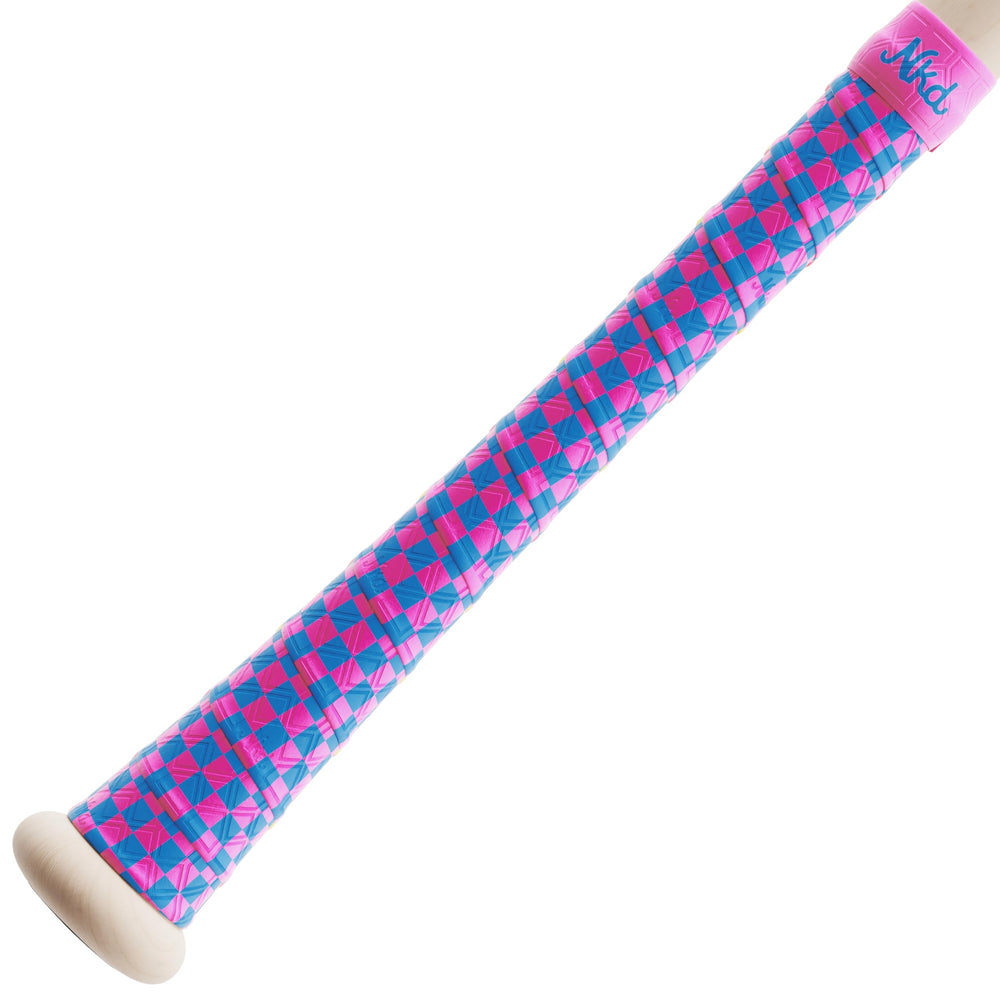 Naked Grips texture close-up highlighting Diamonds & Dreams stamping for improved tactile control