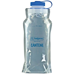 Nalgene Cantene front view showing shape and gusseted bottom for stable use