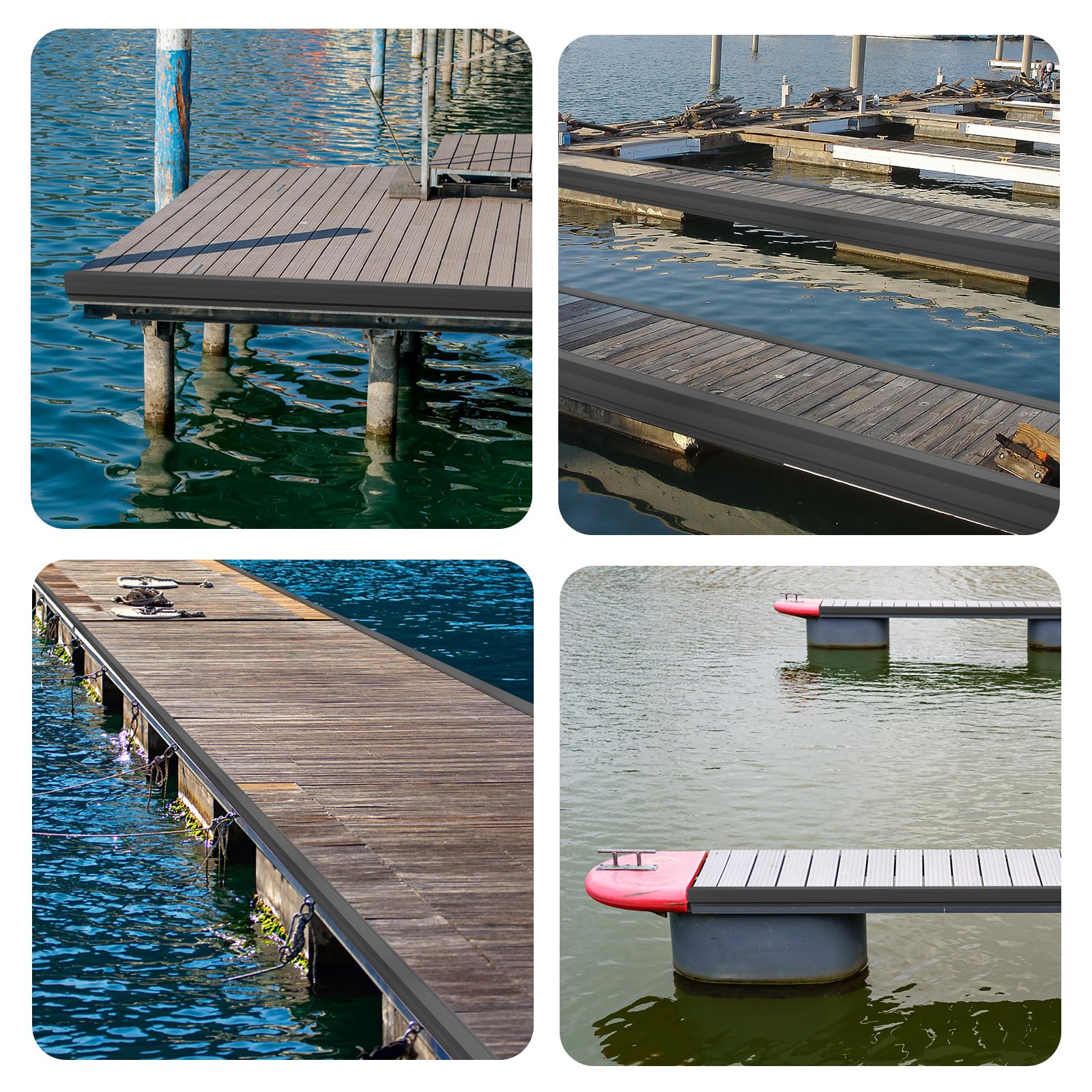 Nalwort lifestyle boat docking scene showing safer landings and reduced collision risk