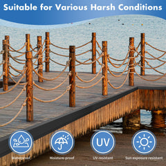 Nalwort mounted on dock side showing seamless fit and enhanced waterline protection