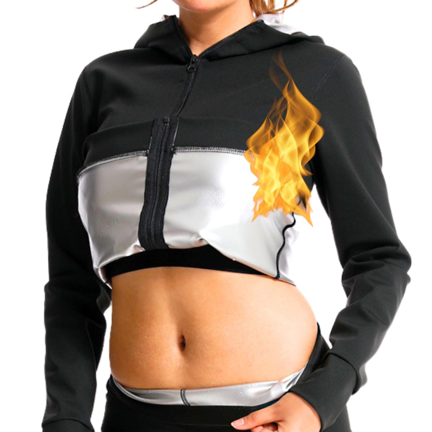 Nano Hertz front view jacket showing fit and streamlined silhouette for effective heat retention