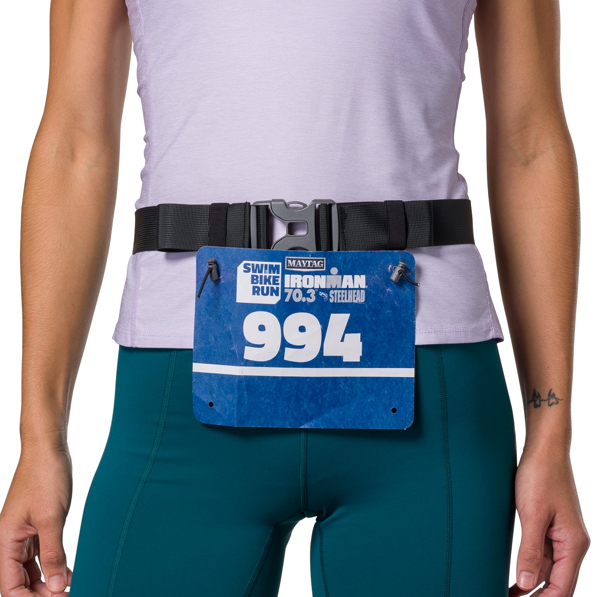 Nathan belt open pocket with phone showing secure storage and quick access