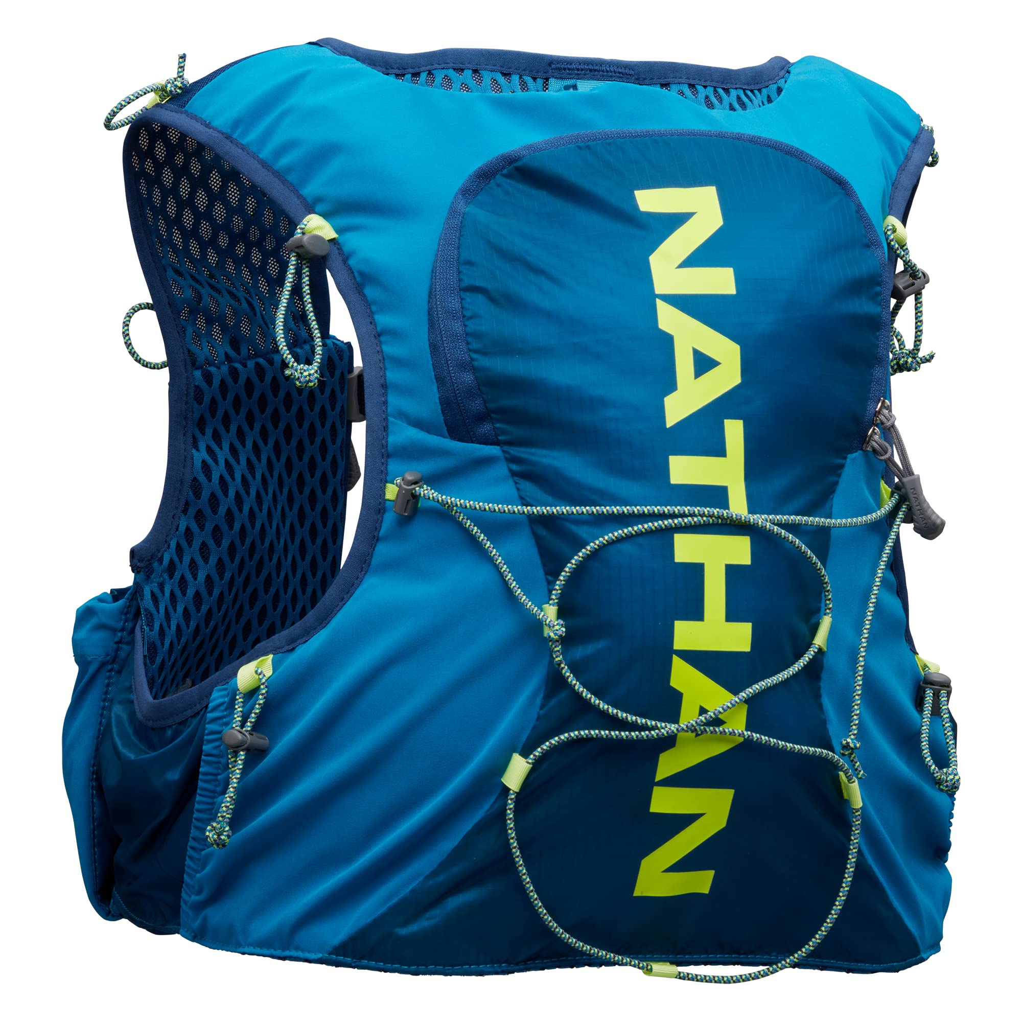 Nathan Vapor Air 3.0 air-mesh shoulder strap close-up for breathability benefit