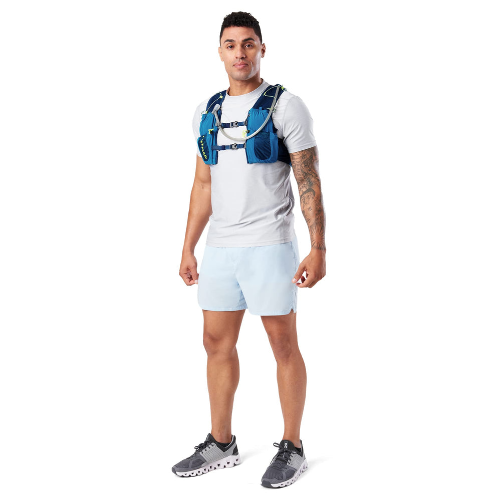 Nathan Vapor Air 3.0 worn by runner on trail showing secure fit benefit