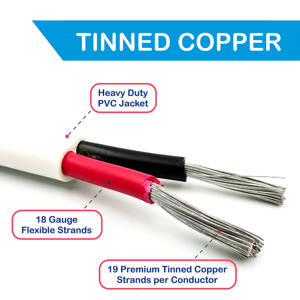 NATIONAL Wire&Cable close-up of tinned copper conductors for corrosion resistance