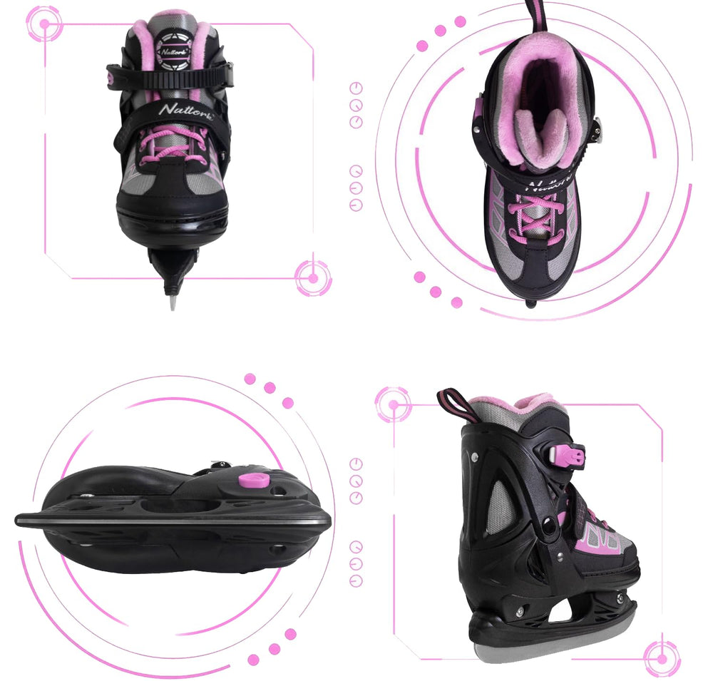 Nattork adjustable gear mechanism showing size extension feature