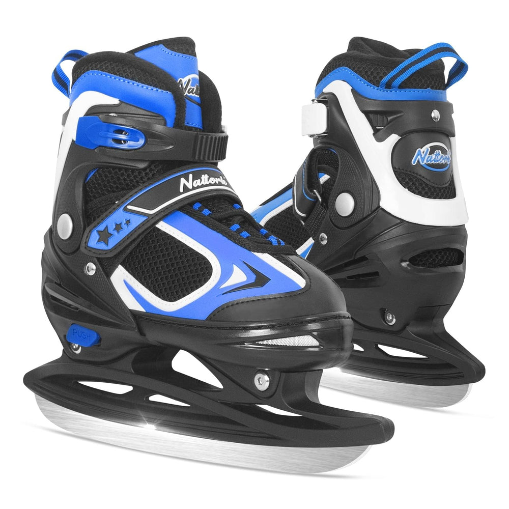 Nattork front view showing skate fit and warm lining benefit