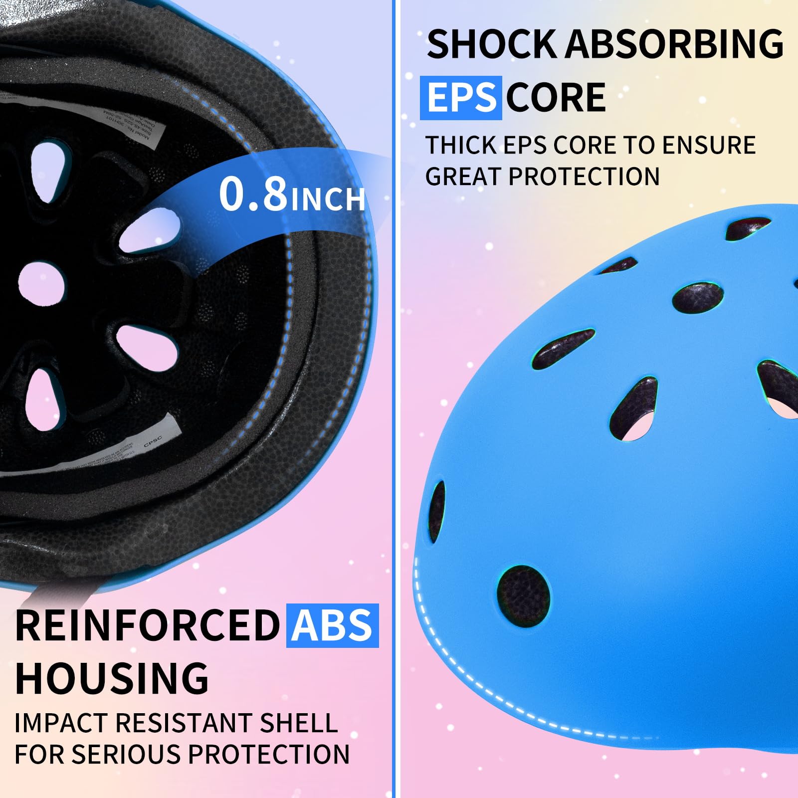 Nattork helmet removable liner detail for easy washing and hygiene