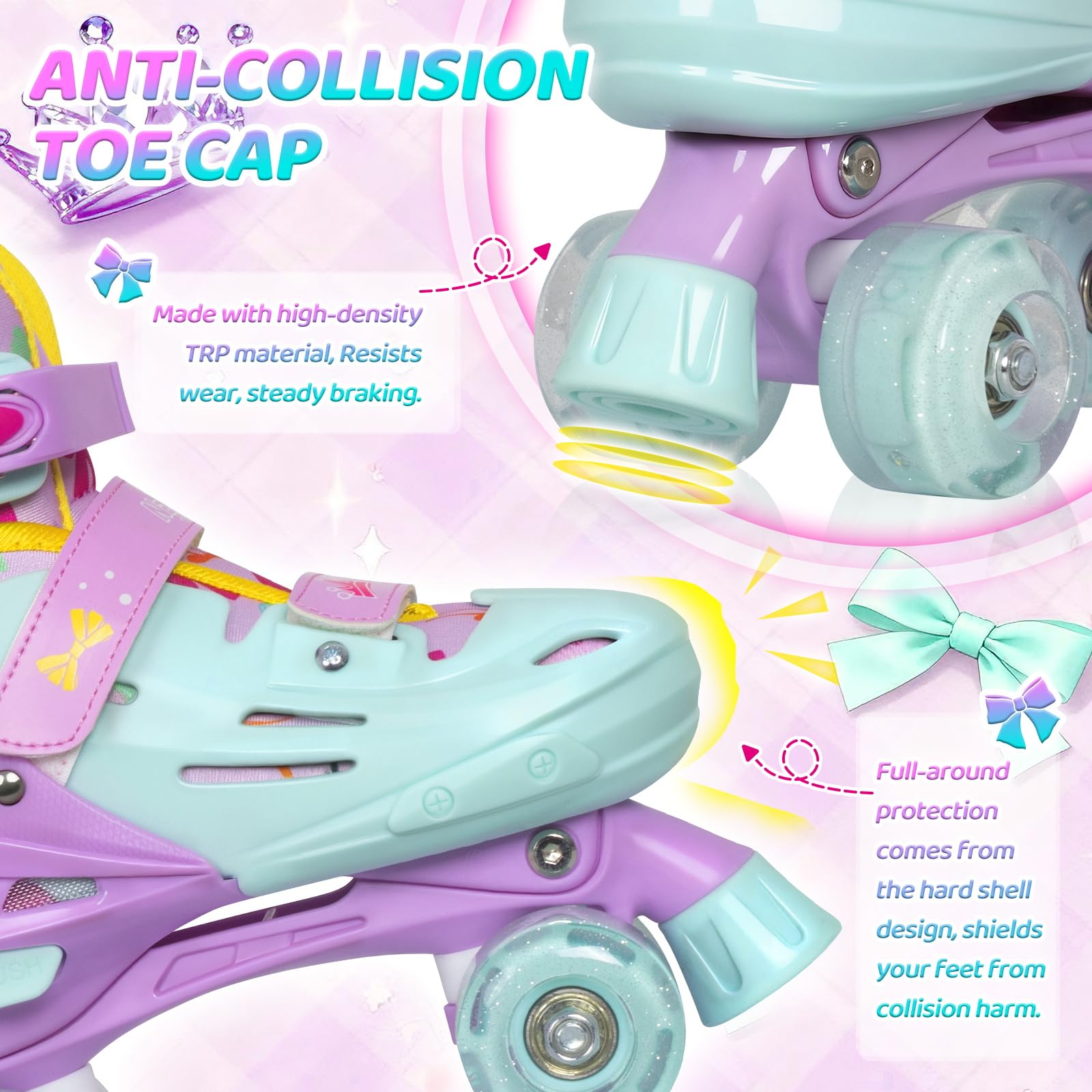 Nattork padded liner inside skate offering comfort and reduced blisters for longer wear