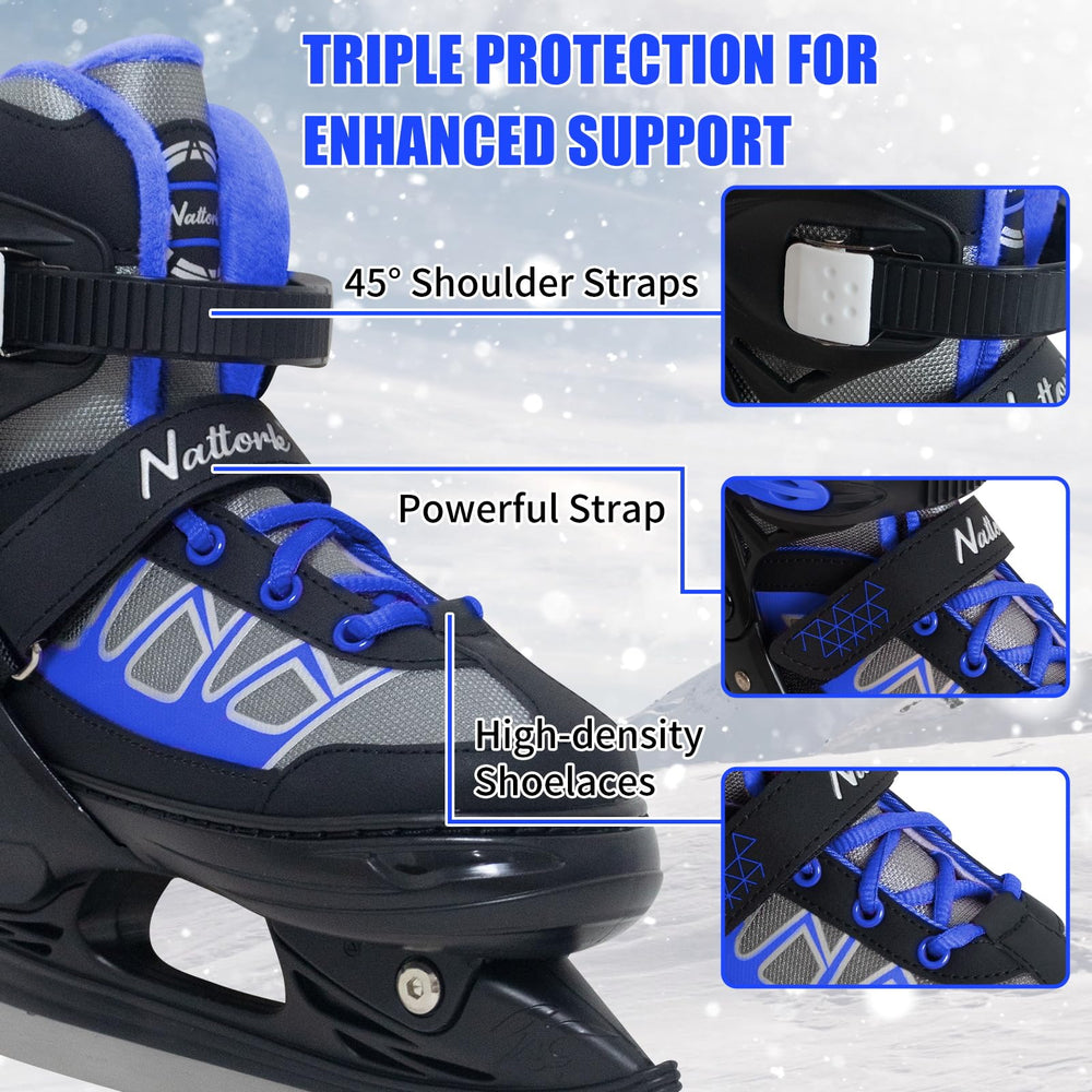 Nattork reinforced toe and laces showing protection and secure fit