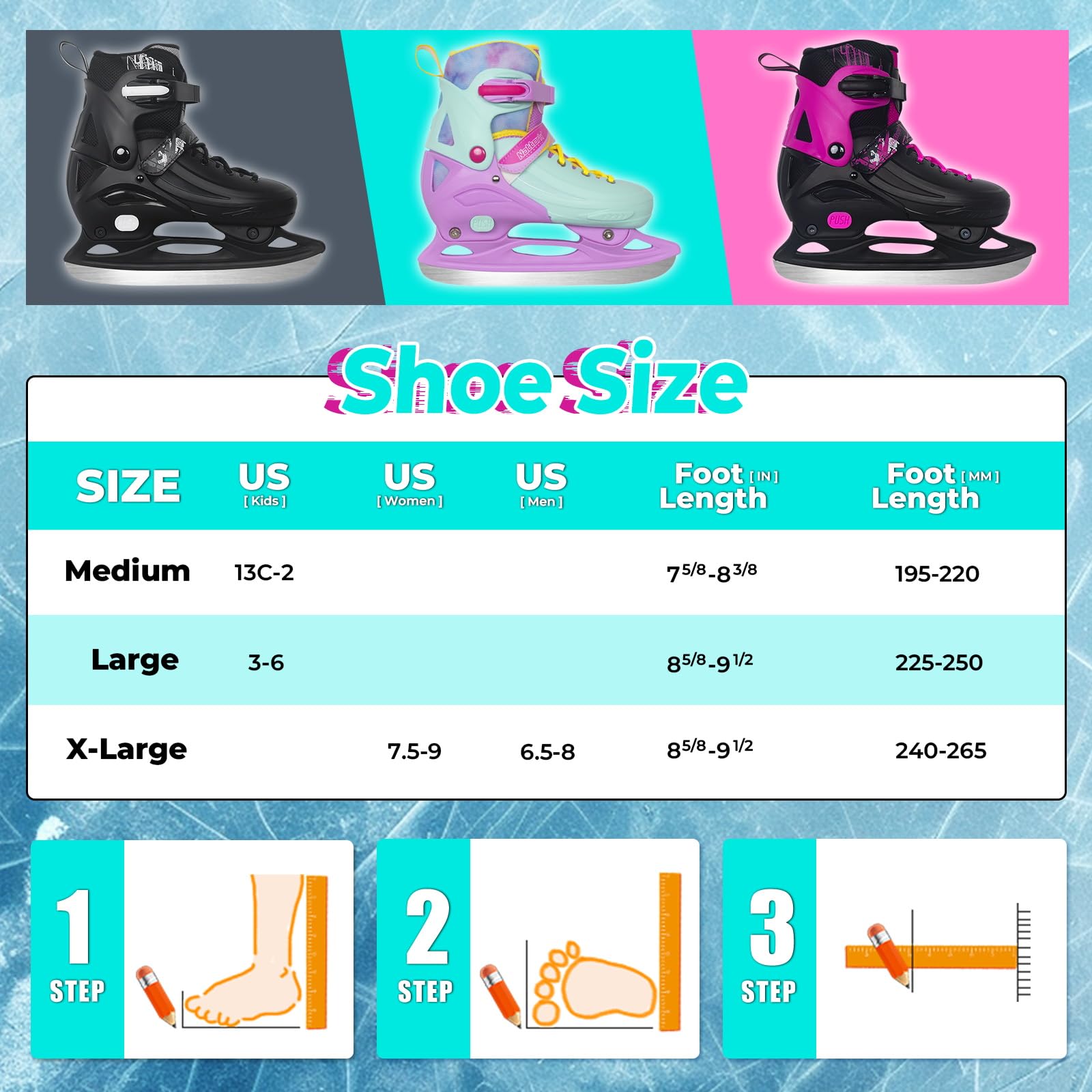 Nattork plush thermal lining and ankle padding for warm comfortable fit