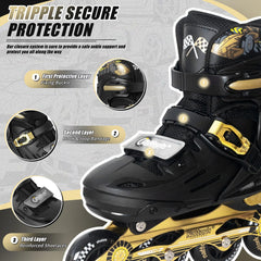 nattork side profile with adjustable button showing size-flexibility benefit