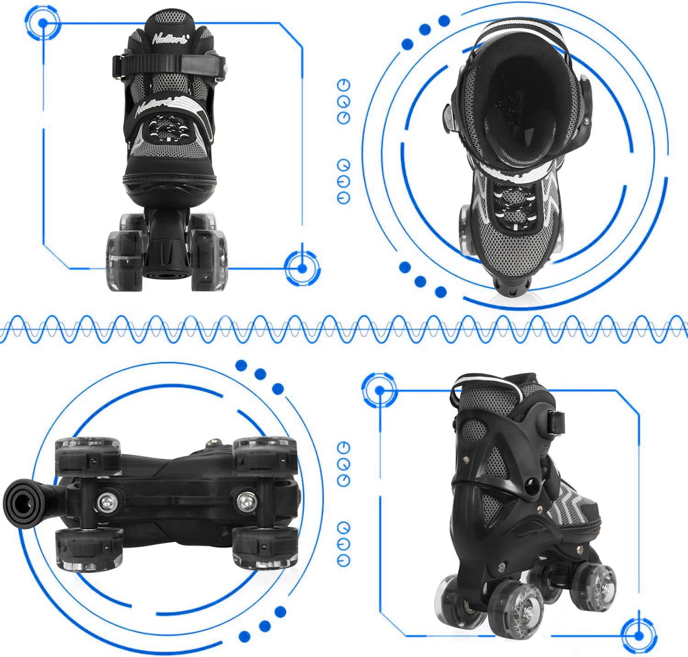 nattork underside showing axle and upgraded brake, improves stopping control
