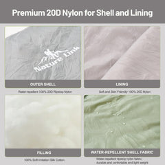 Nature Link insulated foot box detail highlighting extra padding for toe warmth