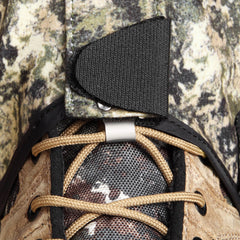 NatureBlend top adjustment closure showing drawstring and Velcro for quick fit