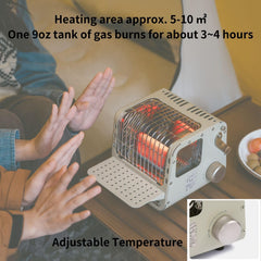 windhike honeycomb heating element close-up highlighting fast heat transfer