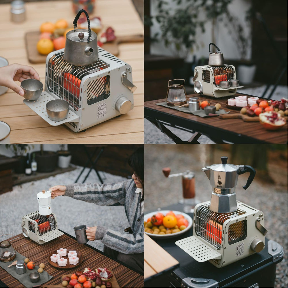 windhike in-tent lifestyle setup showing cozy warmth for small groups