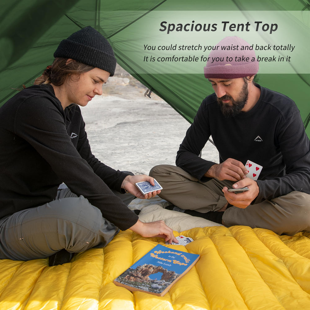 Naturehike Mongar fly seam and floor close-up showing waterproofing benefit