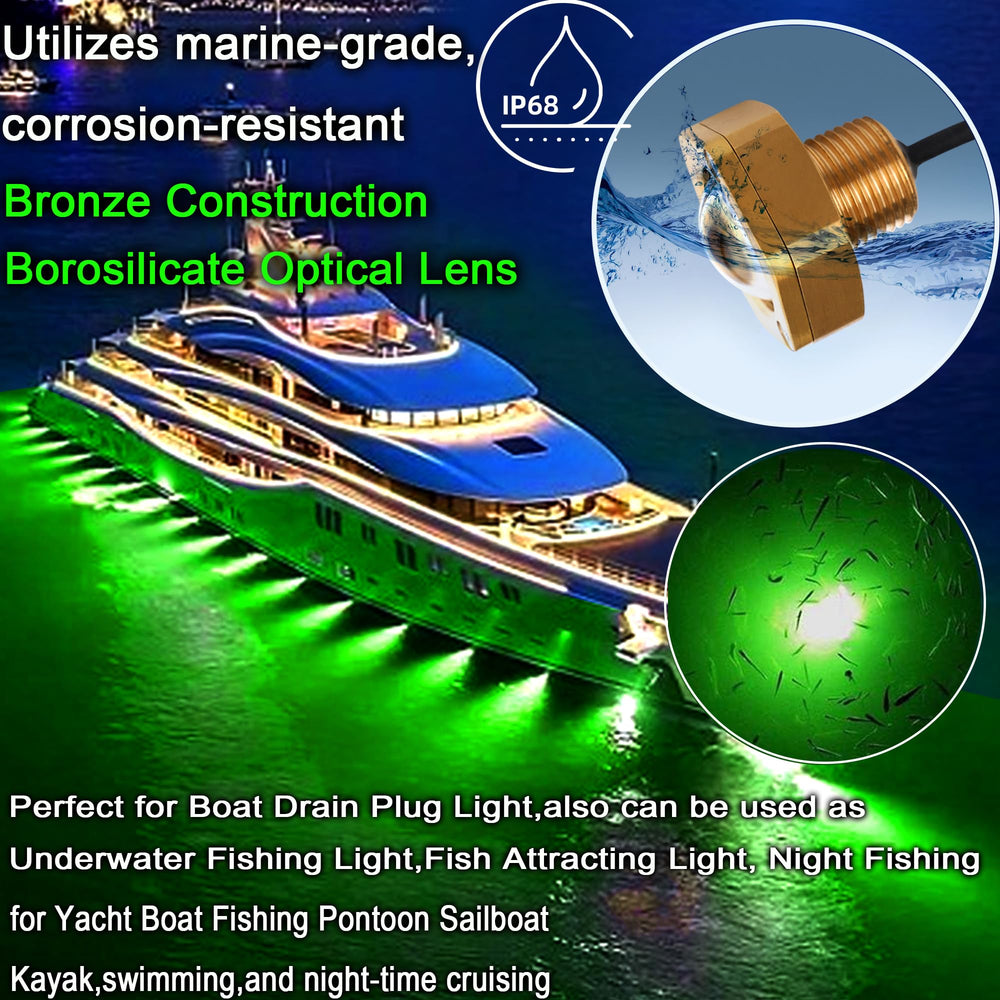 NBWDY installed in boat transom illustrating clean fit and no-drill install benefit