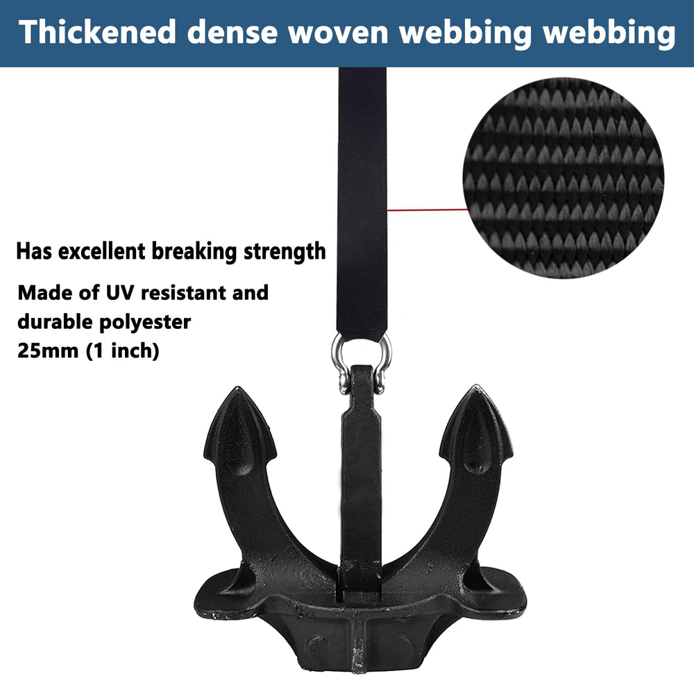 Necmetu stainless eye strap and mount showing easy attachment