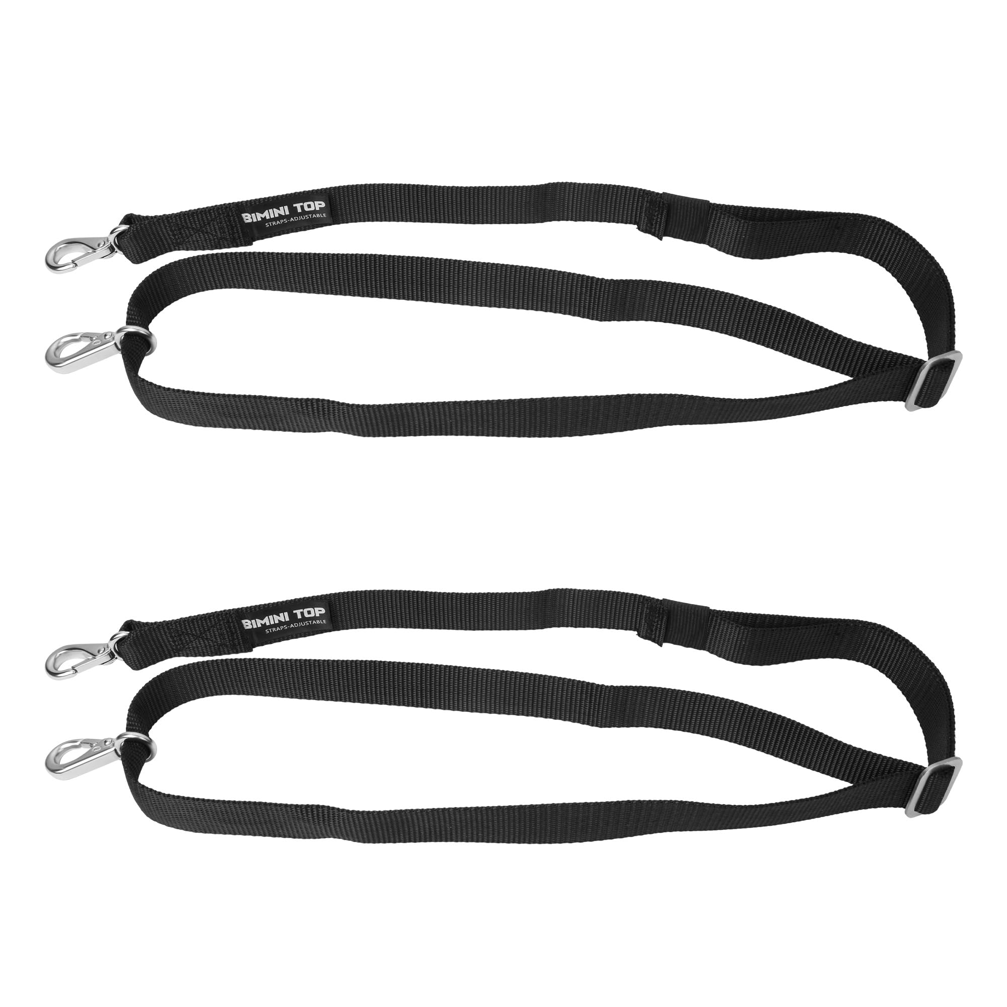 Necmetu front view of two bimini straps showing complete set benefit