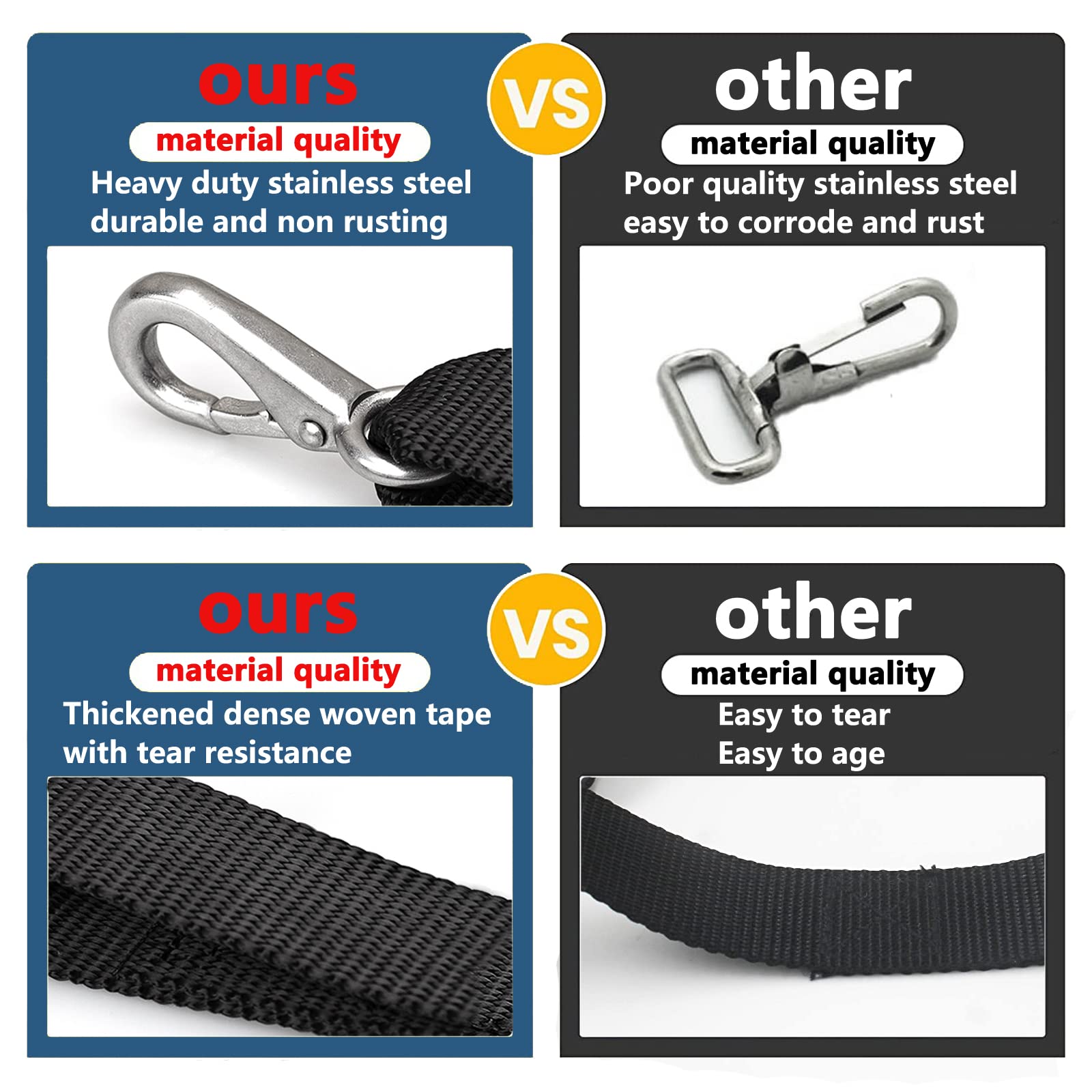 Necmetu woven webbing texture showing UV-resistant durability