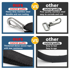 Necmetu woven webbing texture showing UV-resistant durability