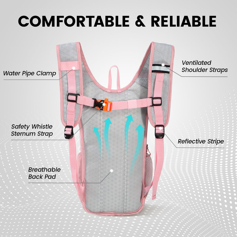 Nepest 1.5L water bladder with wide opening for easy refill and cleaning