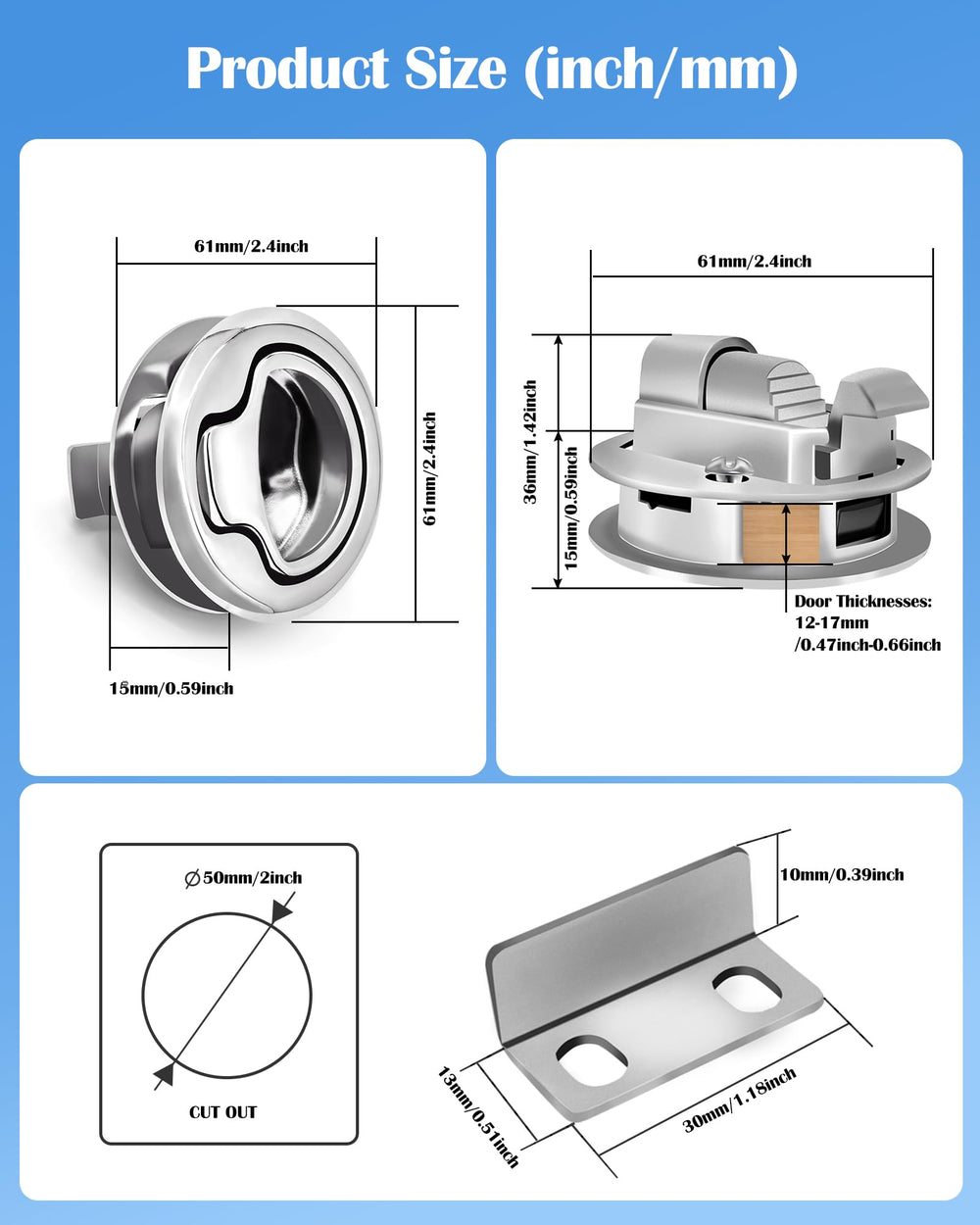Nerites stamped 316 SS label proving marine-grade corrosion protection