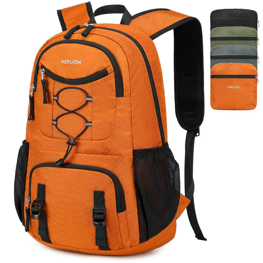 NerIion front view showing organized pockets and roomy interior benefit