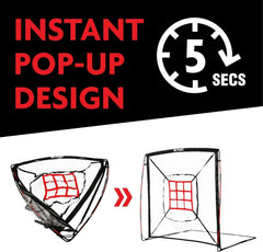 NET PLAYZ anchored to grass with stakes showing added stability benefit