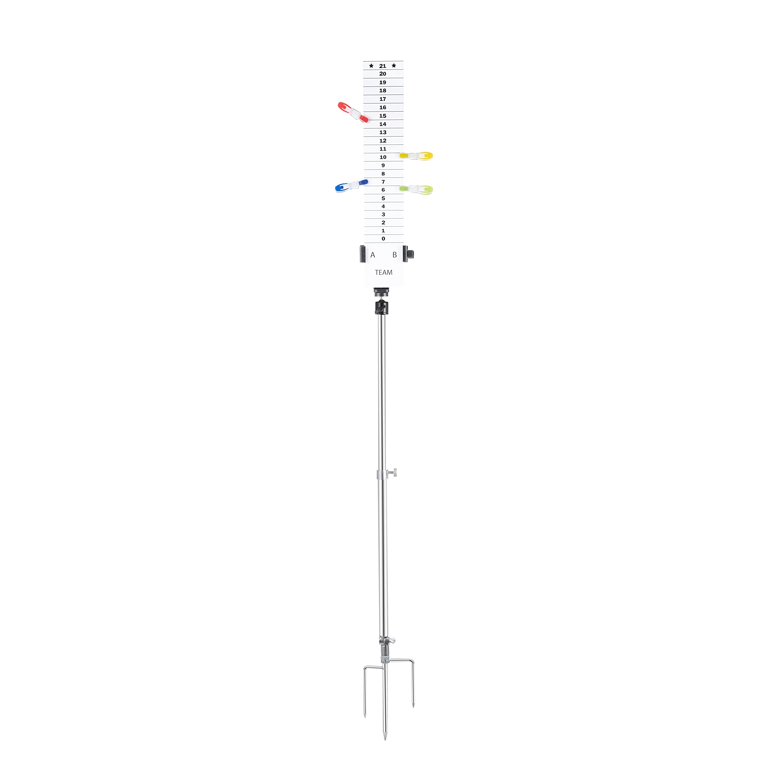 New Valley Warbler scoreboard clip attachment securing board to holder for reliable play