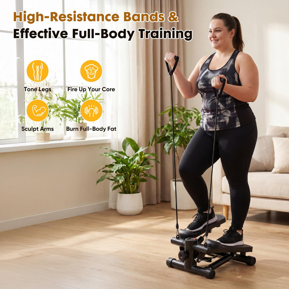 NEWBULIG height adjustment knob detail for customizing workout intensity