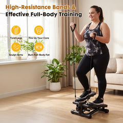 NEWBULIG height adjustment knob detail for customizing workout intensity