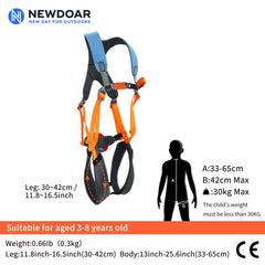 NewDoar reinforced belay loop close-up demonstrating strong tie-in point