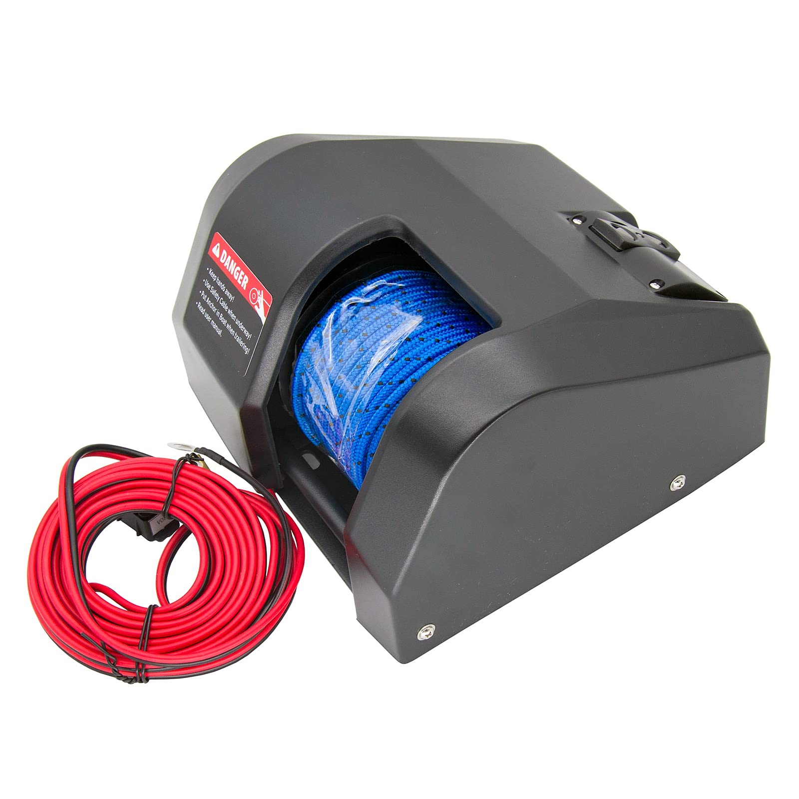 NEWMAIX wireless remote in hand demonstrating convenient hands-free anchoring benefit