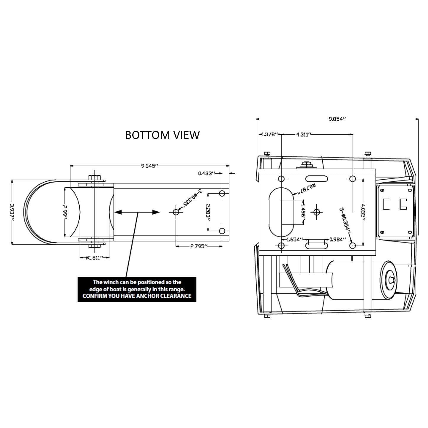 NEWMAIX roller davit detail holding anchor steady for secure deployment benefit