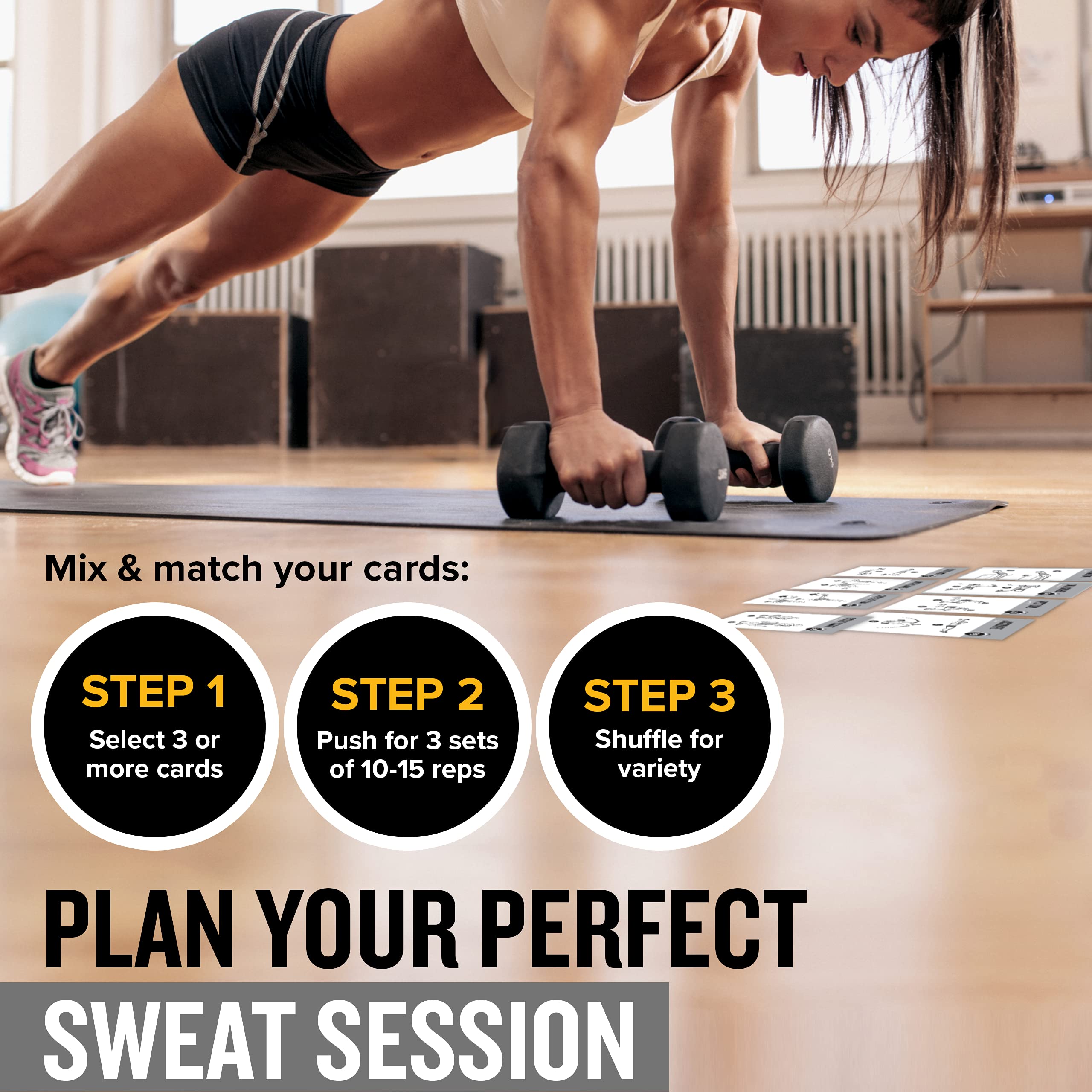 NewMe Fitness card edge demonstrating moisture-resistant durable material