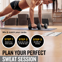 NewMe Fitness card edge demonstrating moisture-resistant durable material