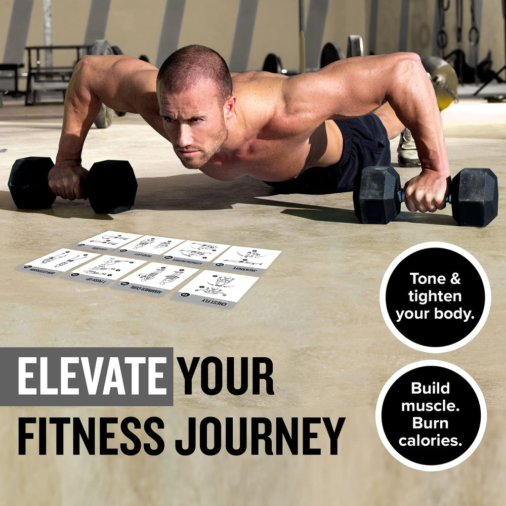 NewMe Fitness card held in hand to show the 3.5 by 5 inch readable size