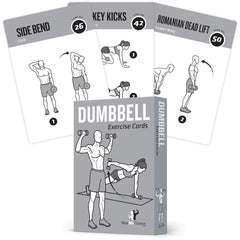 NewMe Fitness deck front packaging showing compact durable workout set