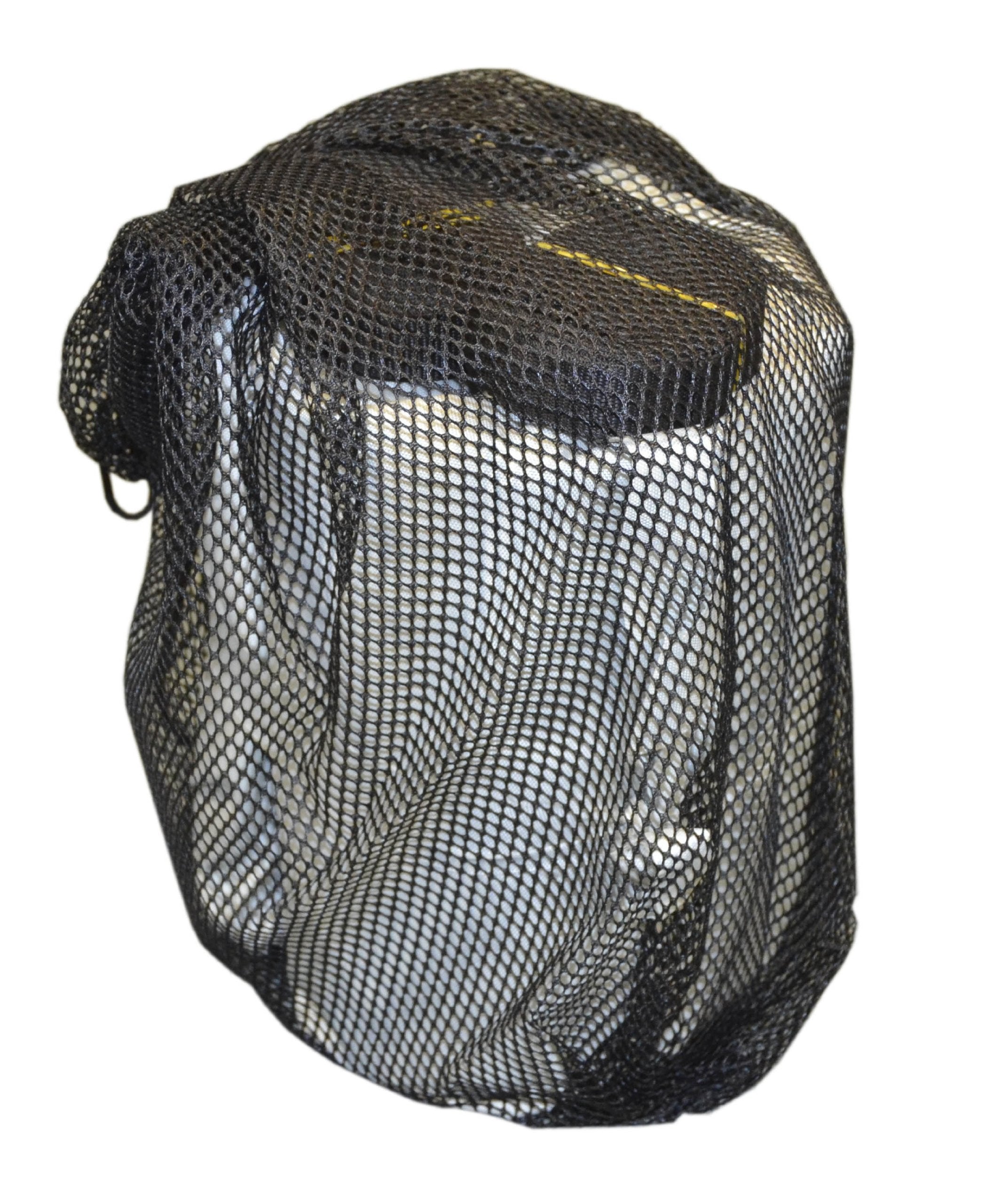 Newport Vessels mesh carry bag packed, simplifies compact storage