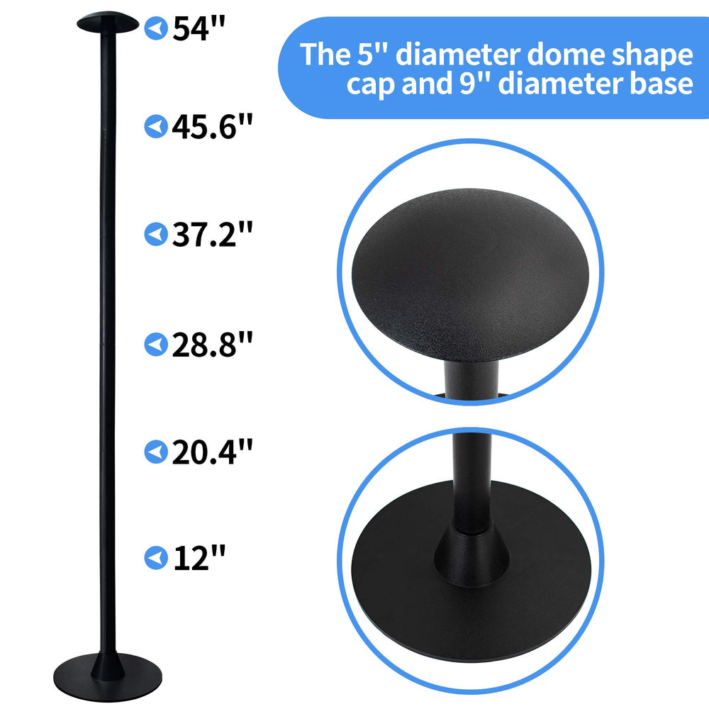 NEXCOVER wide base detail improving pole stability in soft ground