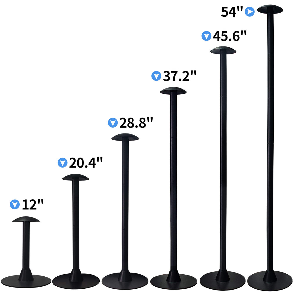 NEXCOVER collapsed pole for compact storage and easy transport