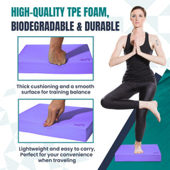 NEXFIT side view showing pad thickness and durable foam for secure support
